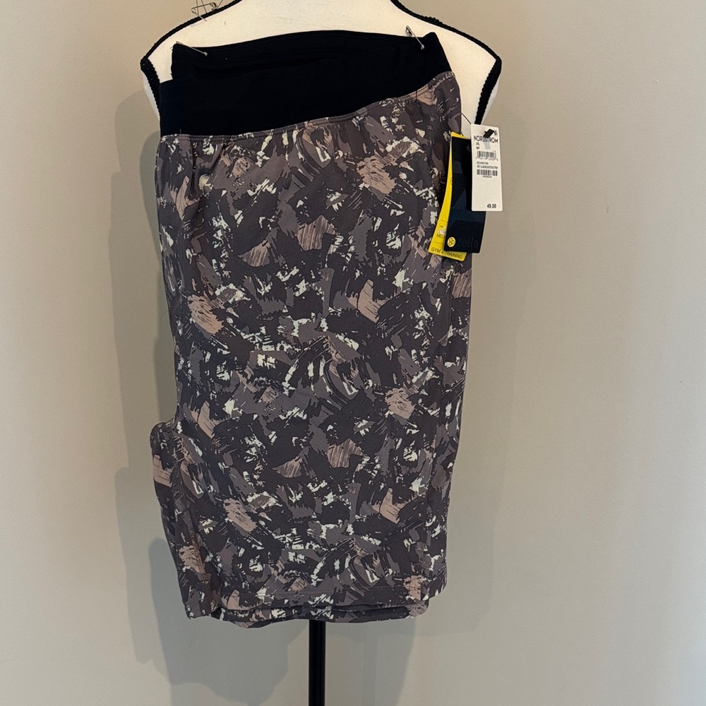 Zella Black and Gray Athletic Shorts
